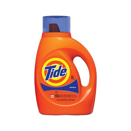 Tide Laundry Detergent, 46 oz Bottle, Liquid, Tide Original 13878